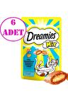 Dreamies Kedi Ödülü Mix somonlu Peynirli 60 Gr 6 Ad